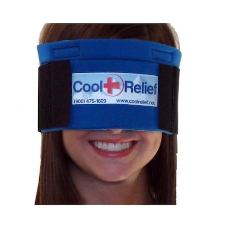 Cool Relief CRSE-1 Soft Gel Eye Ice Wrap By Cool Relief -1 Removeable Insert